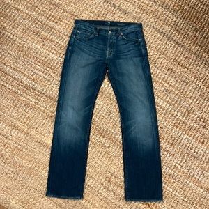 7 for all Mankind Standard button fly Jeans size 32w32l